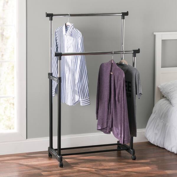 Double Garment Rack Bed Bath & Beyond 9999251