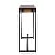 preview thumbnail 10 of 55, SEI Furniture Macen Modern Narrow Industrial Console Table