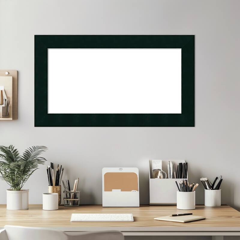 Amanti Art Tribeca Black Framed Dry Erase Magnetic Board