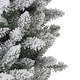 preview thumbnail 9 of 12, Glitzhome 11ft Pre-Lit Flocked Full-Size Fir Artificial Christmas Tree with 950 Warm White Lights