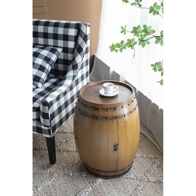 Drum Side Table