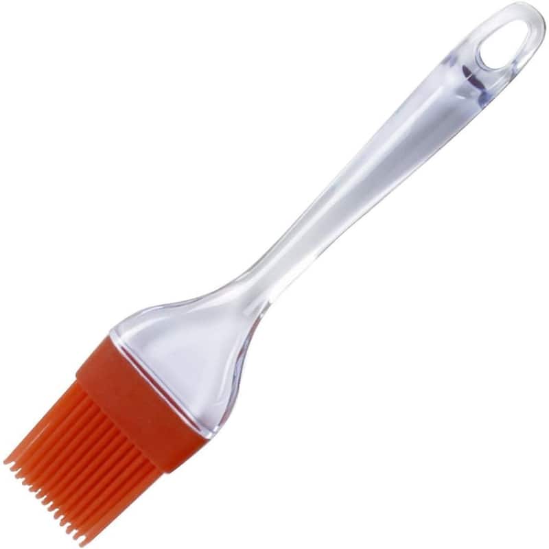 Norpro Flat Silicone Bristle Head Sauce Basting Brush