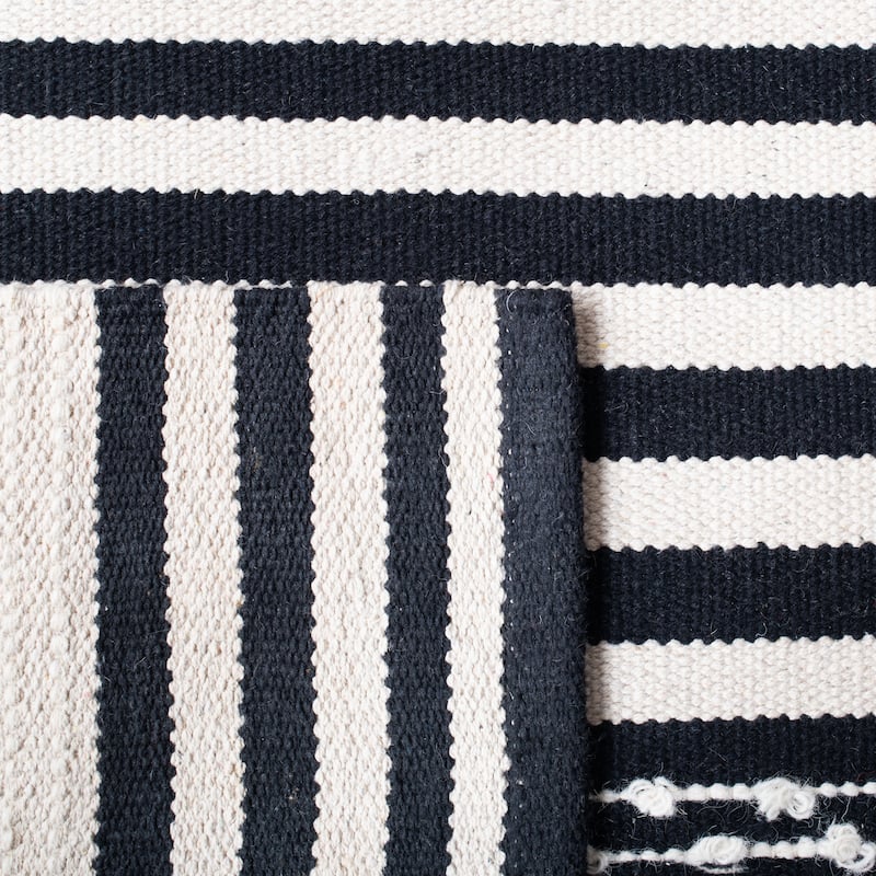 SAFAVIEH Handmade Striped Kilim Venessa Modern Cotton Rug