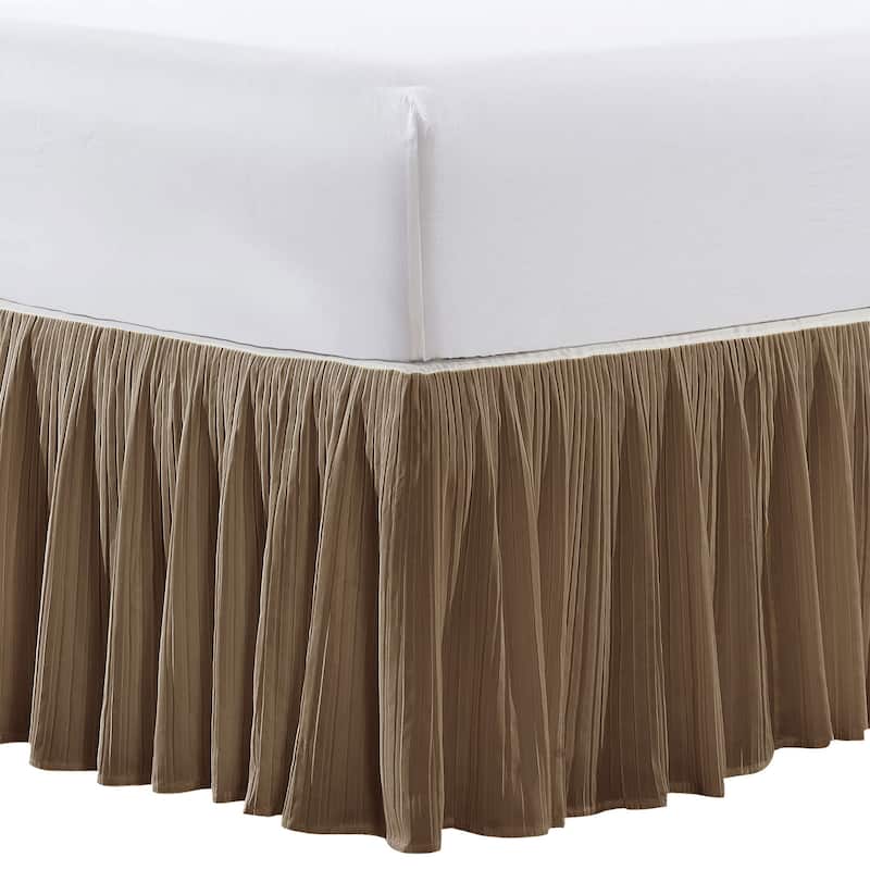 Serenta Pleated Bedskirt 18" Drop