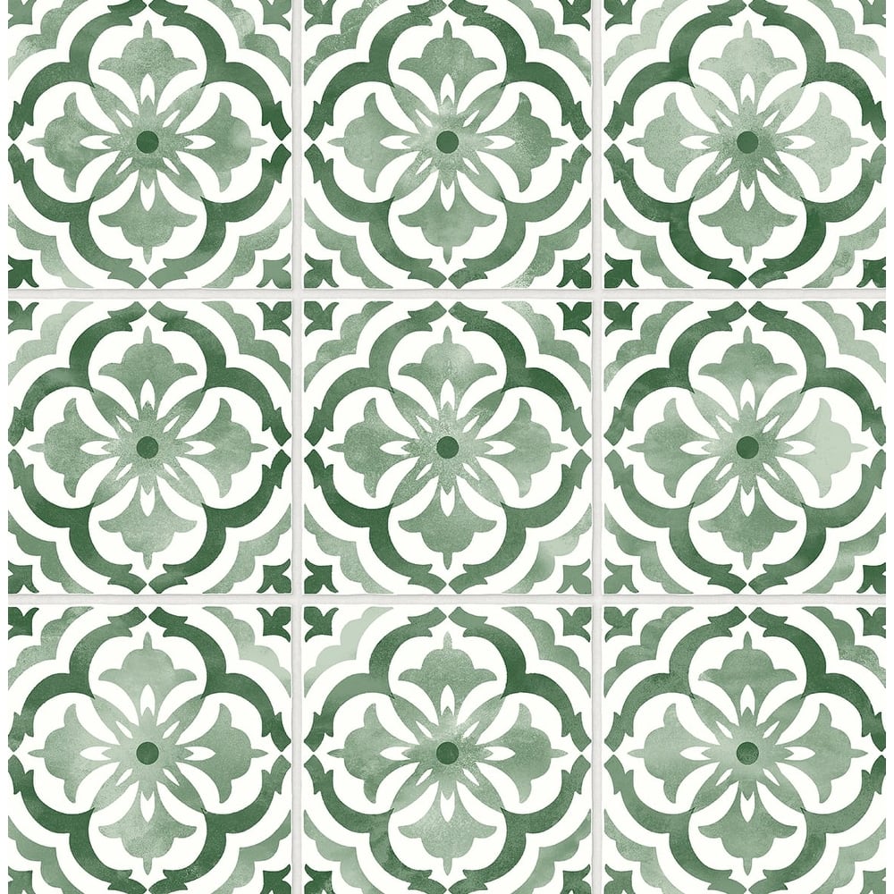 Daisy Bennett Designs Sorento Tile Peel and Stick Wallpaper