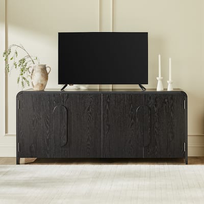 Middlebrook Modern Curved 70-inch Buffet Sideboard and TV Stand