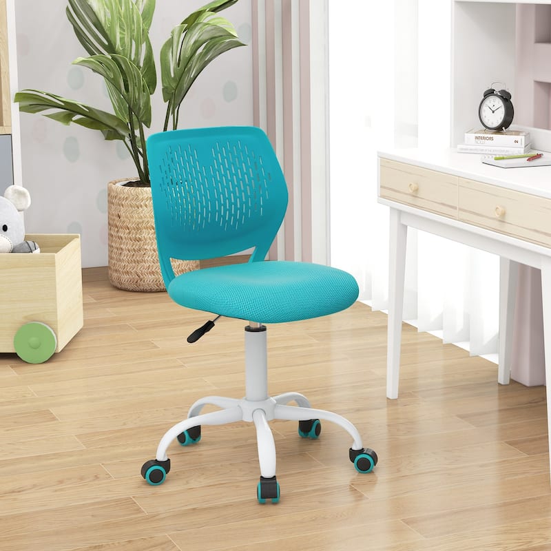 Ergonomic Children Study Chair with Adjustable Height - 19.5”L x 19.5”W x 29.5”-34”H
