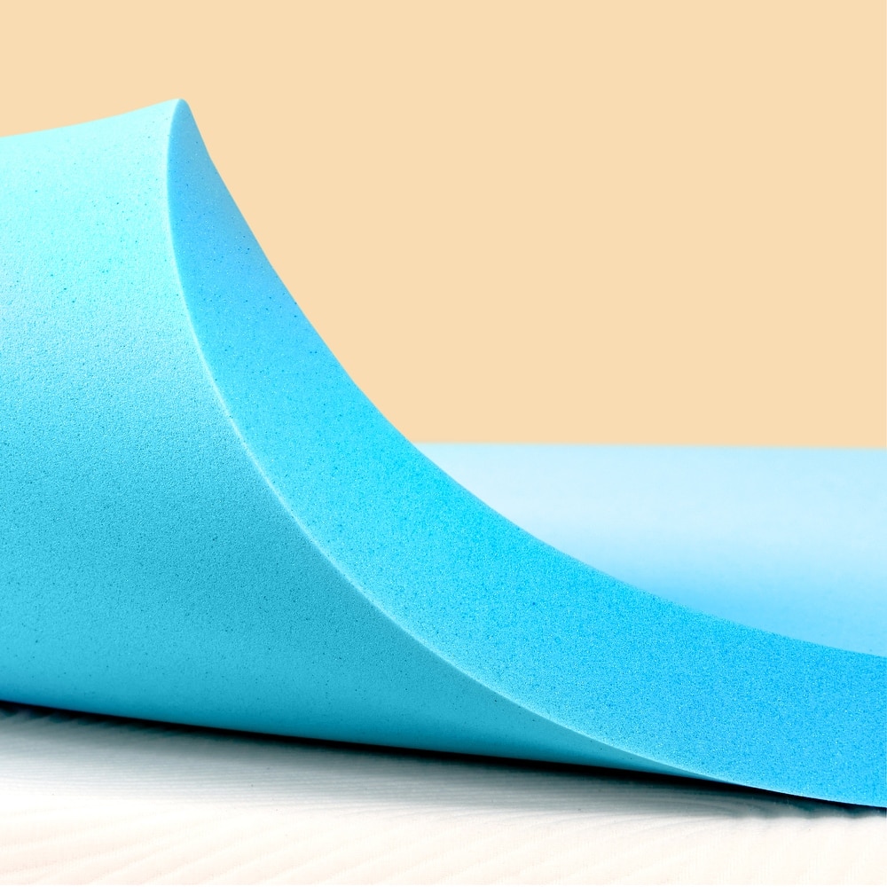 Subrtex 2,3 or 4 inch Medium Gel-Infused Memory Foam Mattress Topper