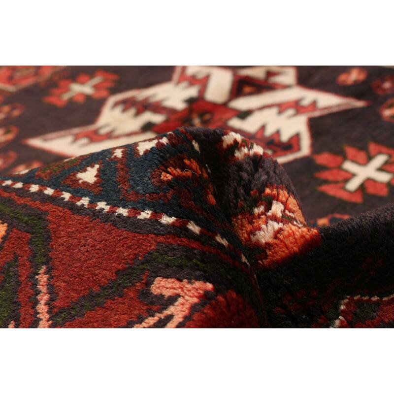 ECARPETGALLERY Hand-knotted Andelz Red Wool Rug - 4'7 x 6'10