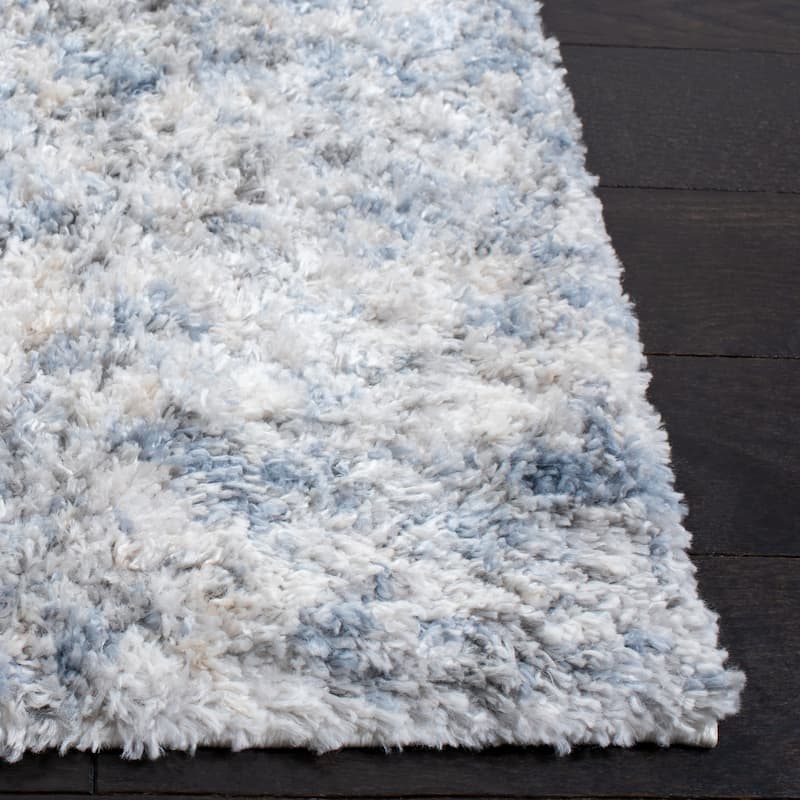 SAFAVIEH Berber Shag Yasumi Abstract 1.25-inch Thick Rug