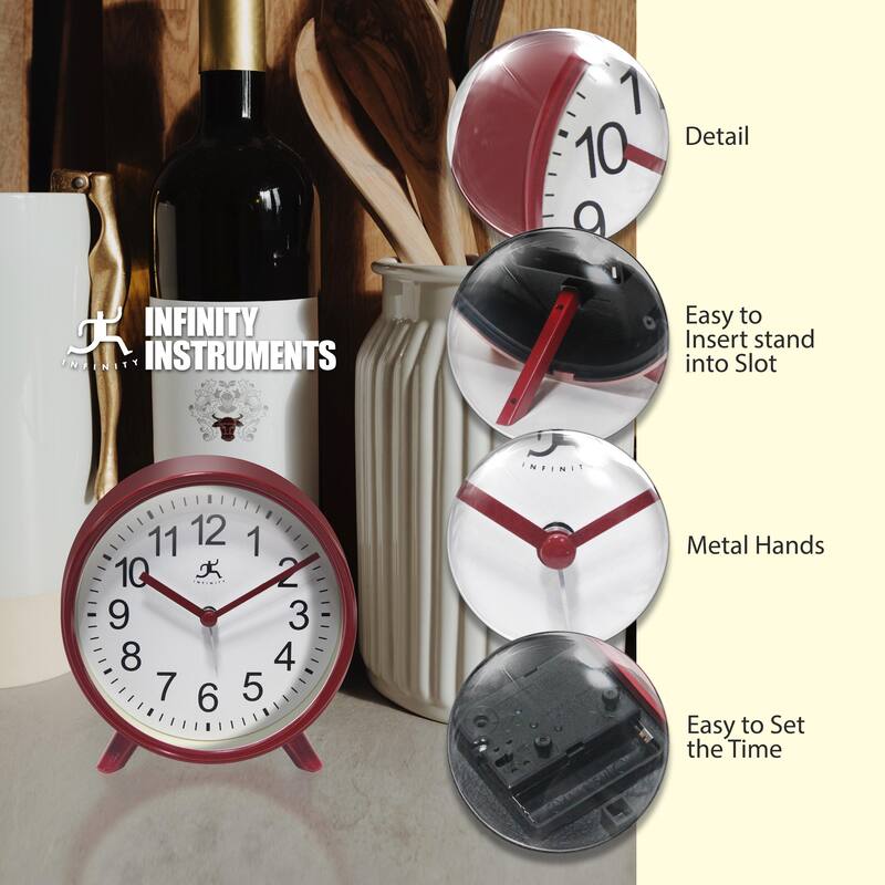 Tabletop Alarm Clock - 5.75 in.