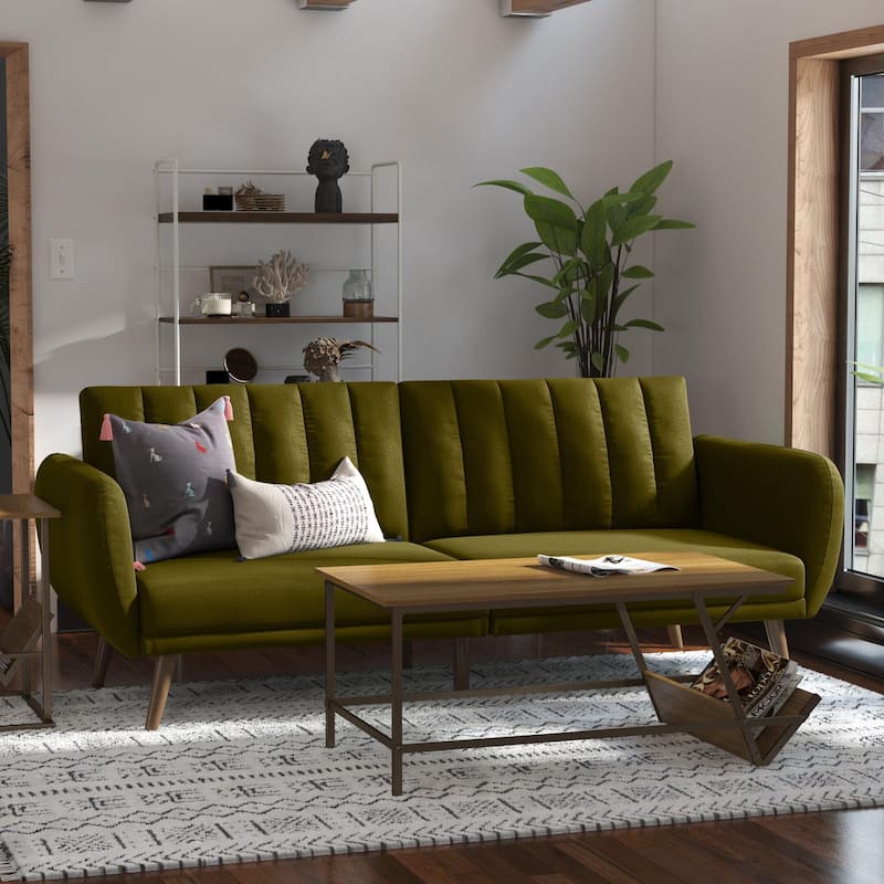 The Novogratz Brittany Futon Sofa Bed