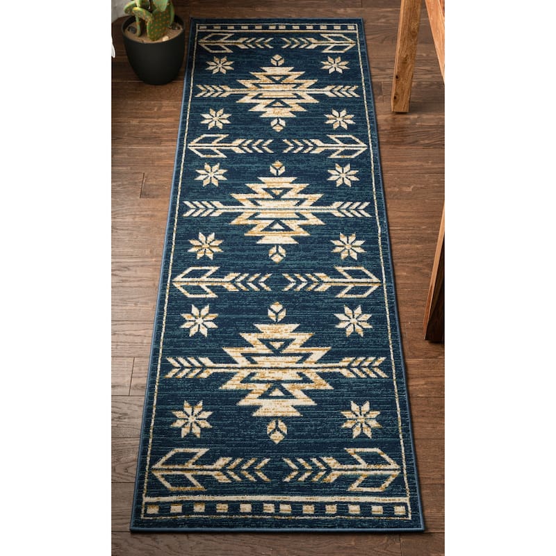 Well Woven Tulsa Canton Southwestern Area Rug