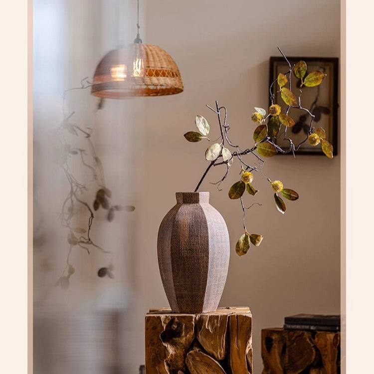 RusticReach Chestnut Leaf Brach Stem 44.5" Tall