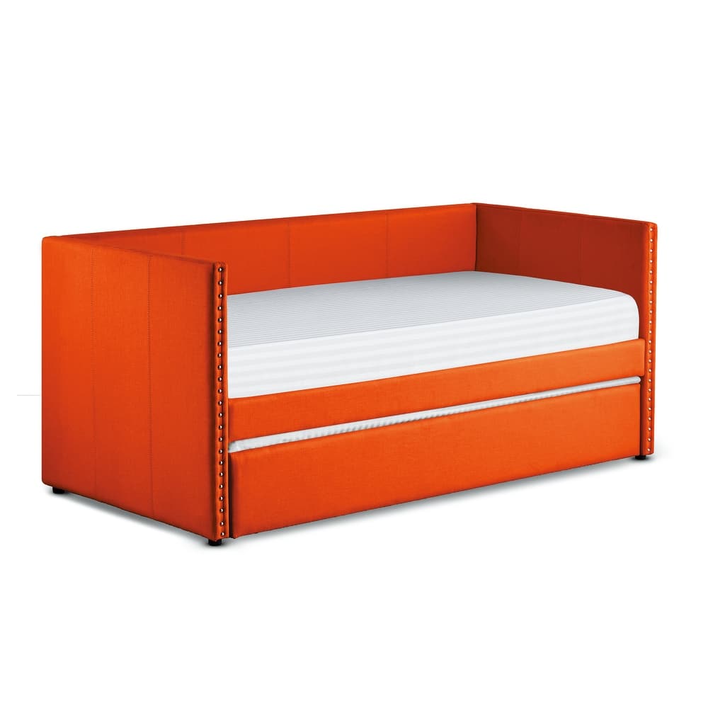 Freemont & Park Selles Upholstered Daybed with Trundle