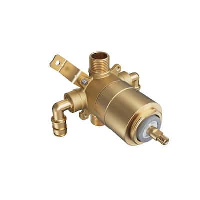 PROFLO Pressure Balanced Tub and Shower Faucet Valve without Stops PEX