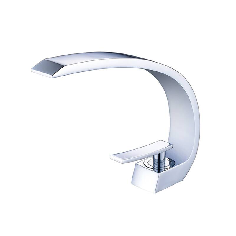 Single Handle Bathroom Faucet Modern Bathroom Sink Faucets Single Hole Basin Vanity Mixer Taps With Valve