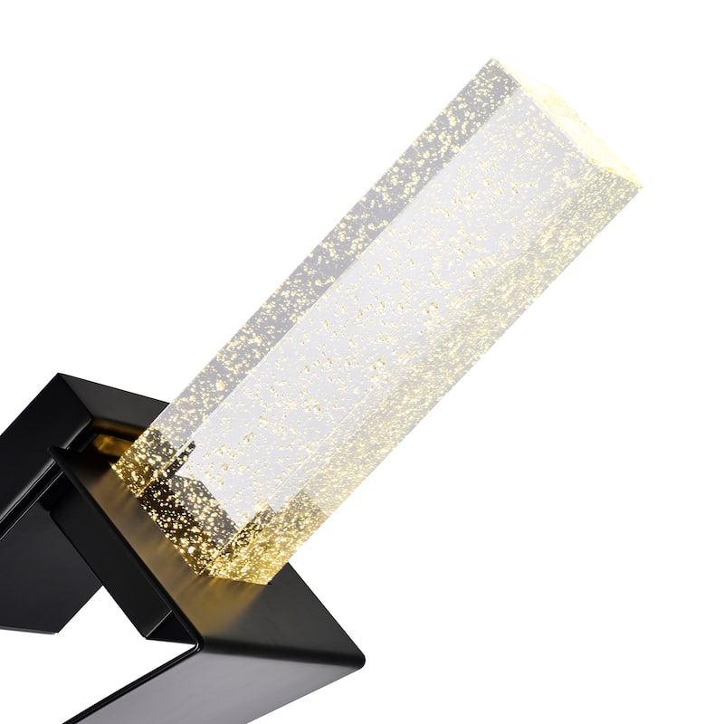 Catania Integrated LED Black Wall Light