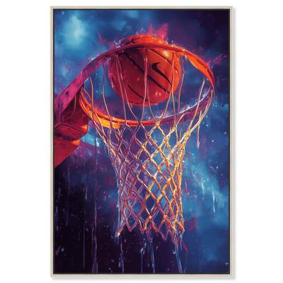 Through the Hoop Canvas by Art Remedy