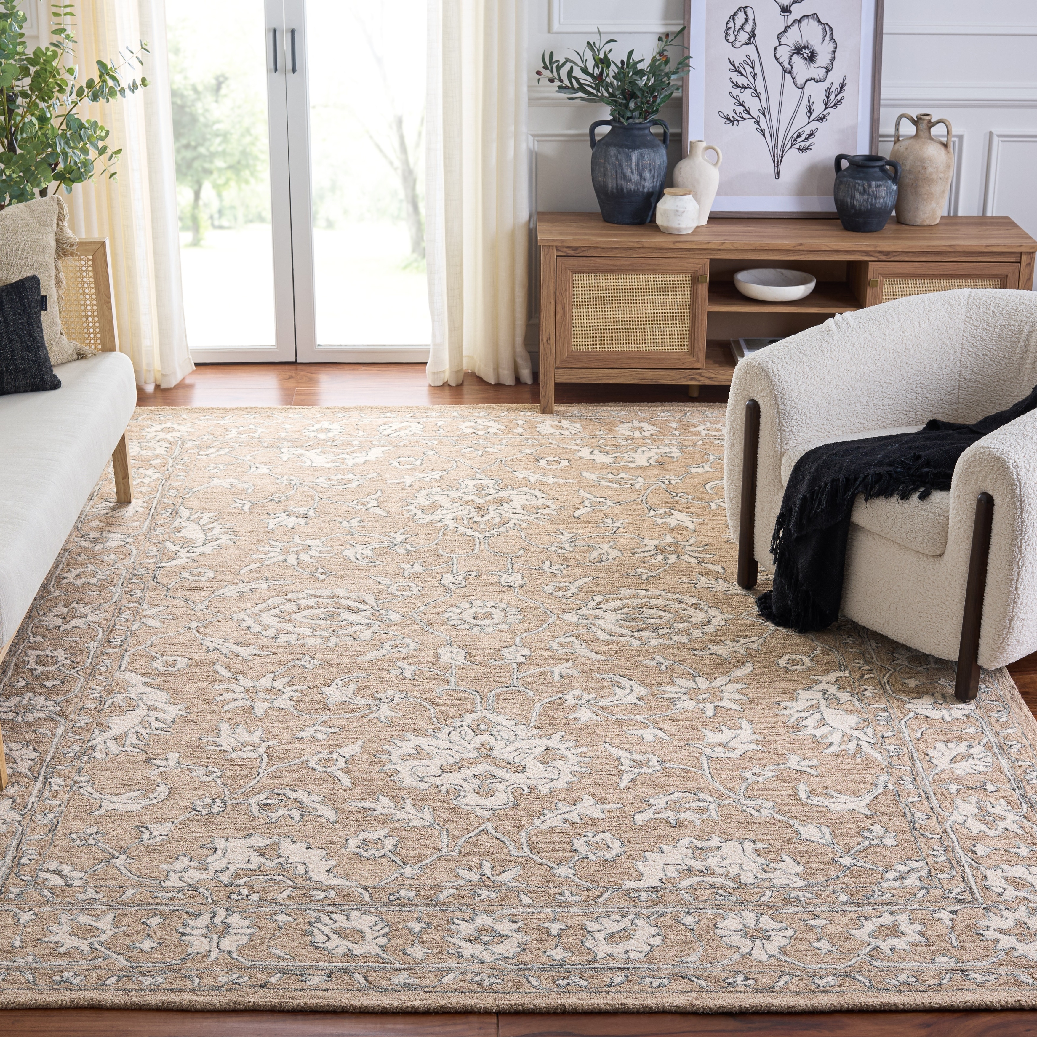 SAFAVIEH Handmade Metro Ande Wool Rug