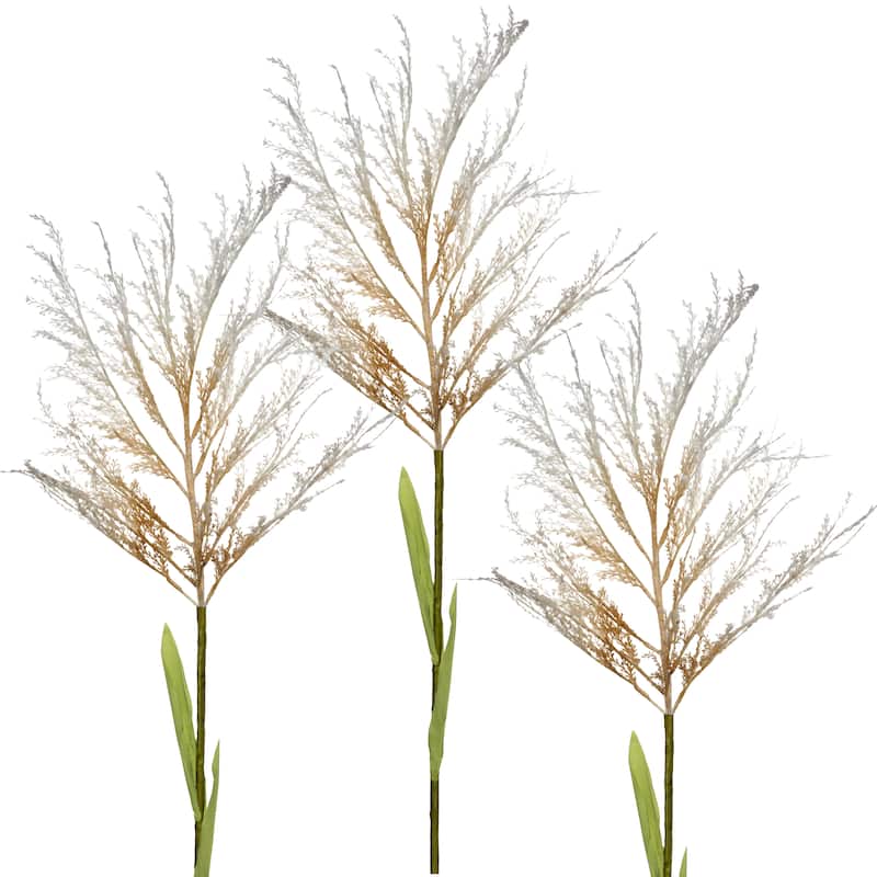 37" Pampas Spray Set of 3