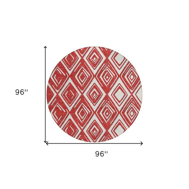 HomeRoots Geometric Transitional Rectangle Outdoor Rug