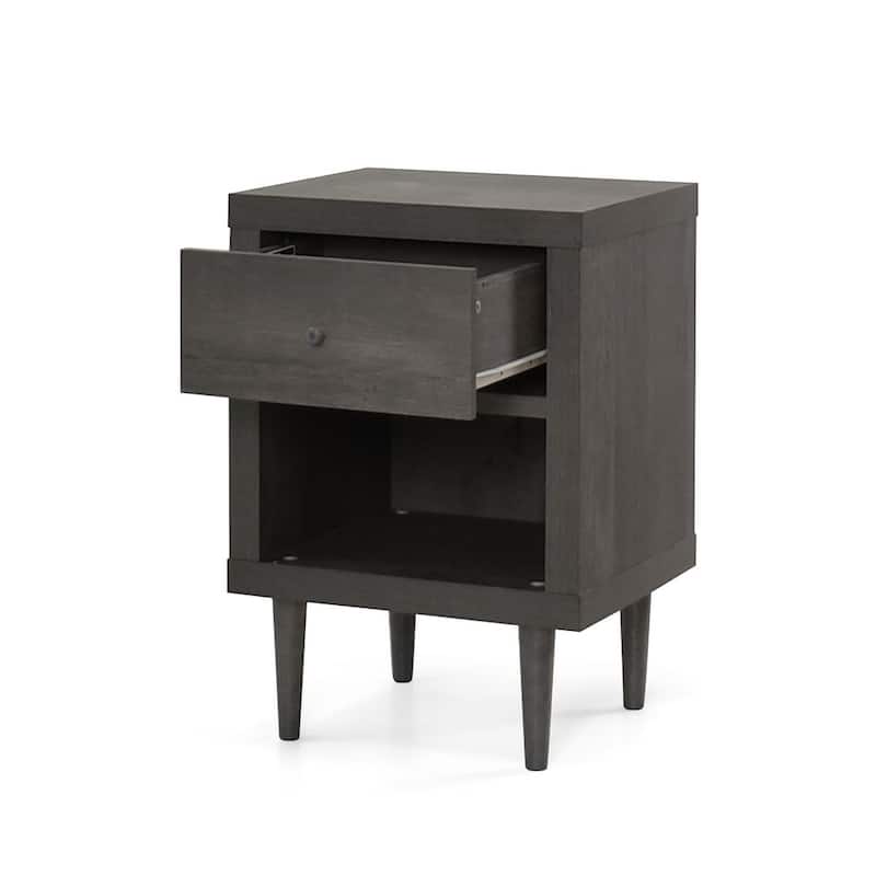 Modern 1-Drawer Nightstand by Christopher Knight Home
