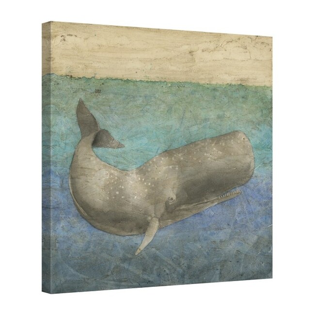 Shop Easy Art Prints Megan Meagher S Diving Whale Ii Premium