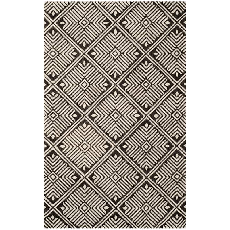 SAFAVIEH Handmade Cambridge Podgorka Modern Wool Rug