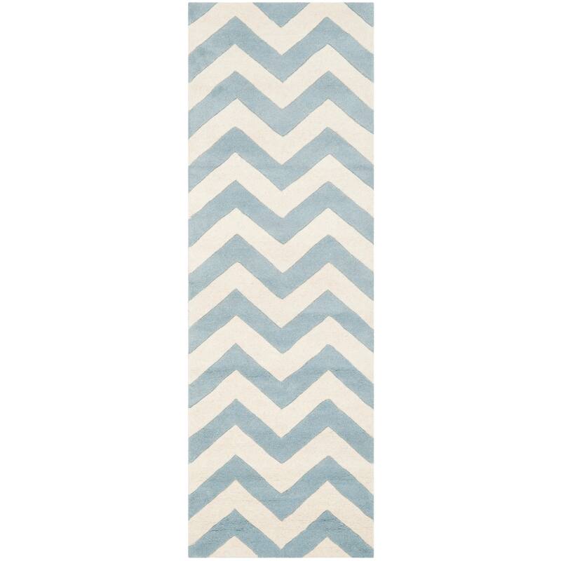 SAFAVIEH Handmade Chatham Traudel Modern Moroccan Wool Rug