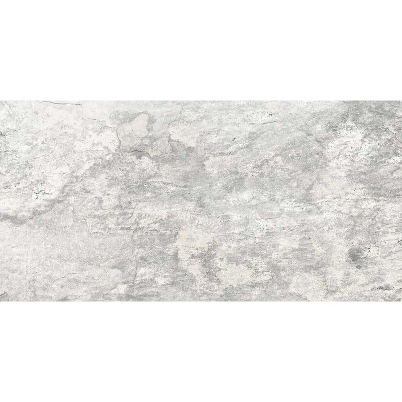 The Tile Life Wells Stone 12x24 White Porcelain Floor & Wall Tile