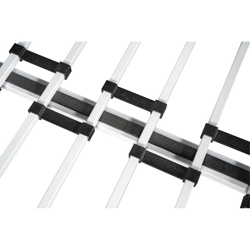 Space-Saving Twin Over Full Bunk Bed with Safety Guardrail