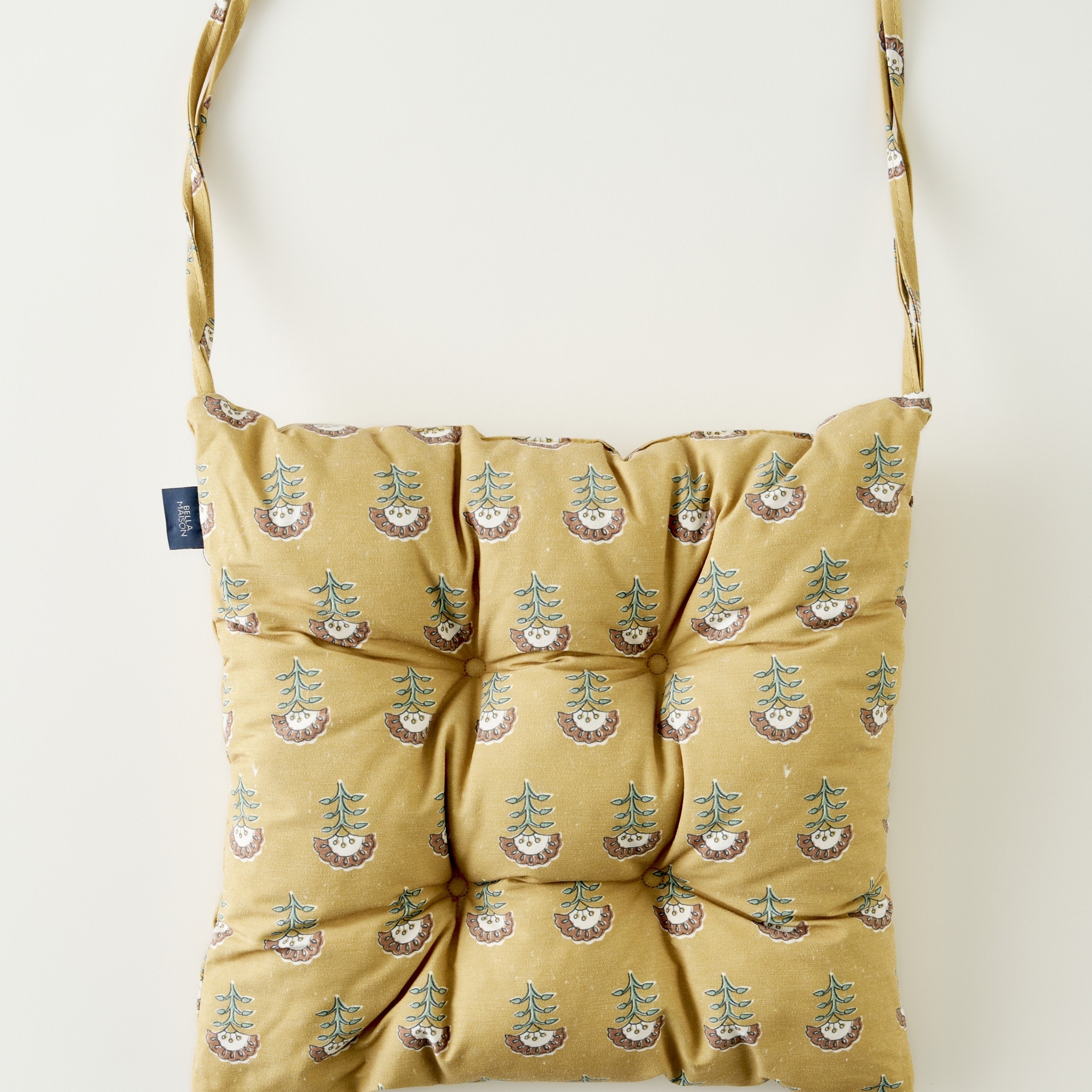 Indian Mustard Chair Cushion - 15.75 x 15.75 in