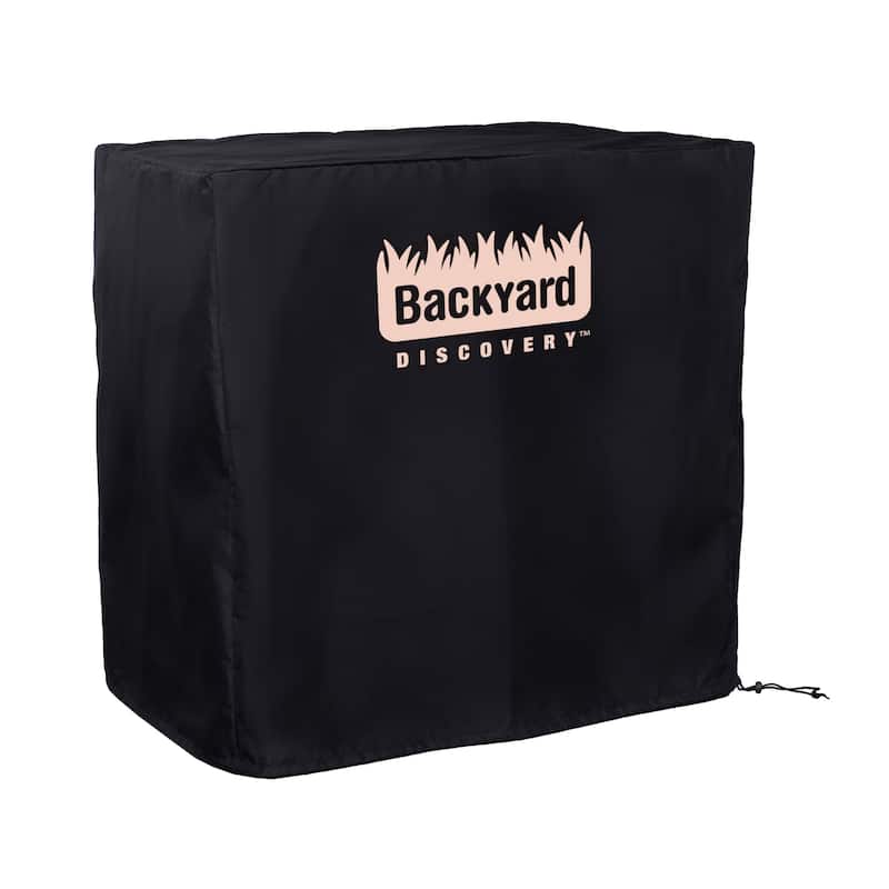 Backyard Discovery 100-Qt Acacia Wood Patio Bar Cart Beverage Cooler - 3'1" x 1'7"