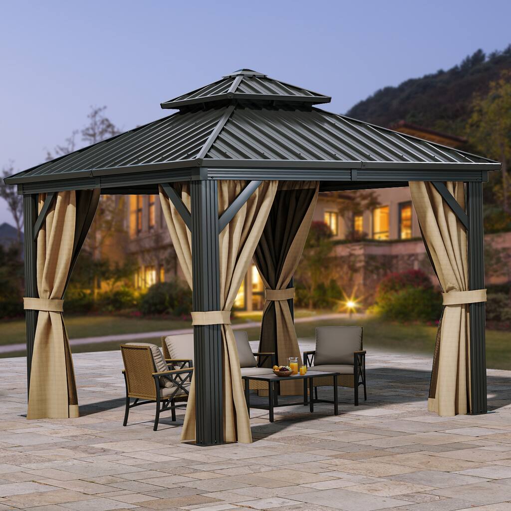 Outdoor Metal Canopy Gazebo