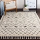 preview thumbnail 1 of 22, Livabliss Ophelia Moroccan Shag Area Rug Beige - 2' x 2'11"