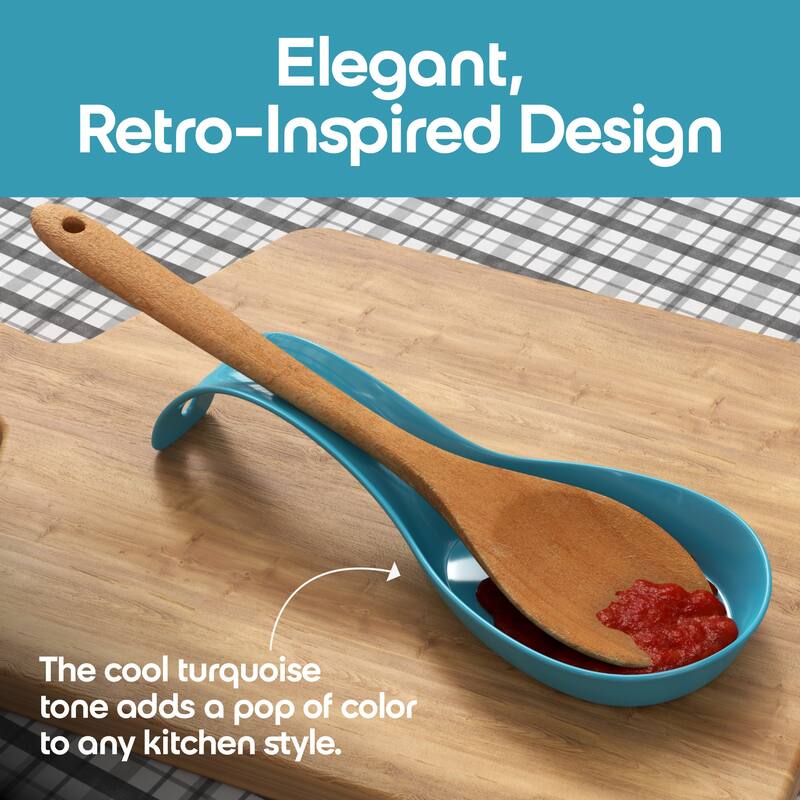 Omniware Simsbury Spoon Rest - 8.25” L x 3” W x 1” H