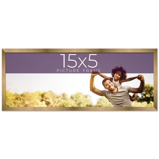 15x5 Bronze Real Wood Picture Frame Width 0.75 inches | Interior Frame ...