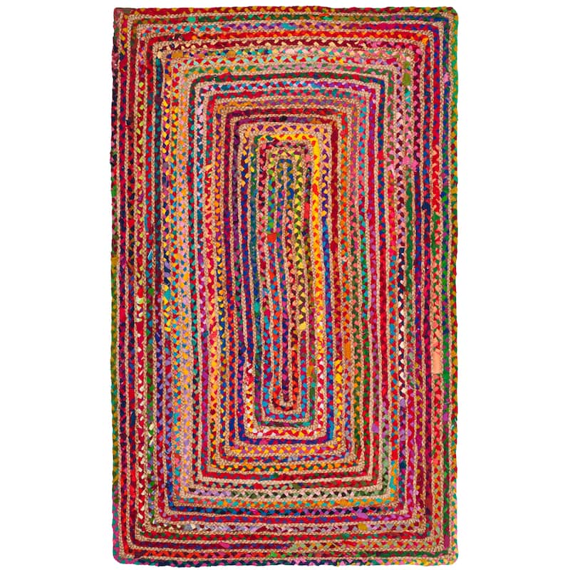 SAFAVIEH Handmade Cape Cod Marget Boho Coastal Jute Rug
