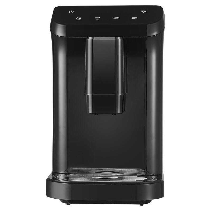 15-Bar Espresso Machine with Built-in Grinder and Auto Cleaning Features - 17.3” x 7.4” x 12.5”