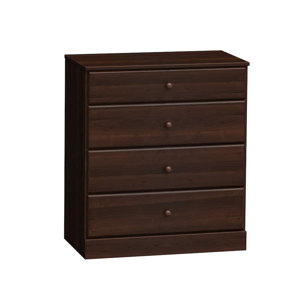 Bella 4-Drawer Dresser, Espresso
