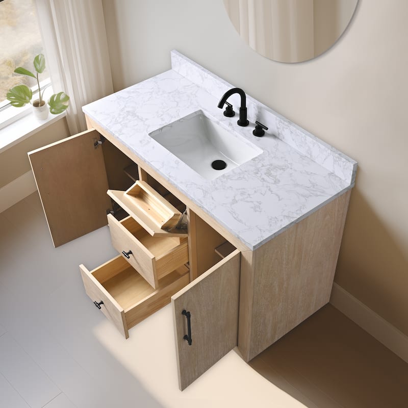 Vanity Art Bathroom Vanity with Sink and Top