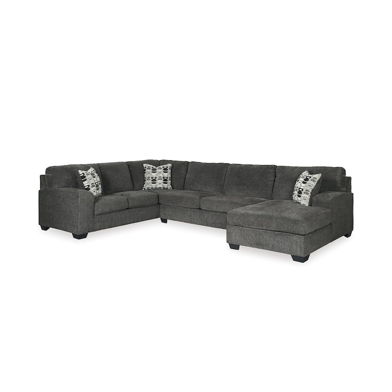 Ballinasloe 3-Piece Sectional - Smoke