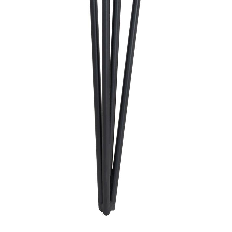SAFAVIEH Pearlene Mid-Century White/ Black Lacquer Console Table - 55" x 17.5" x 32" - 55Wx18Dx32H