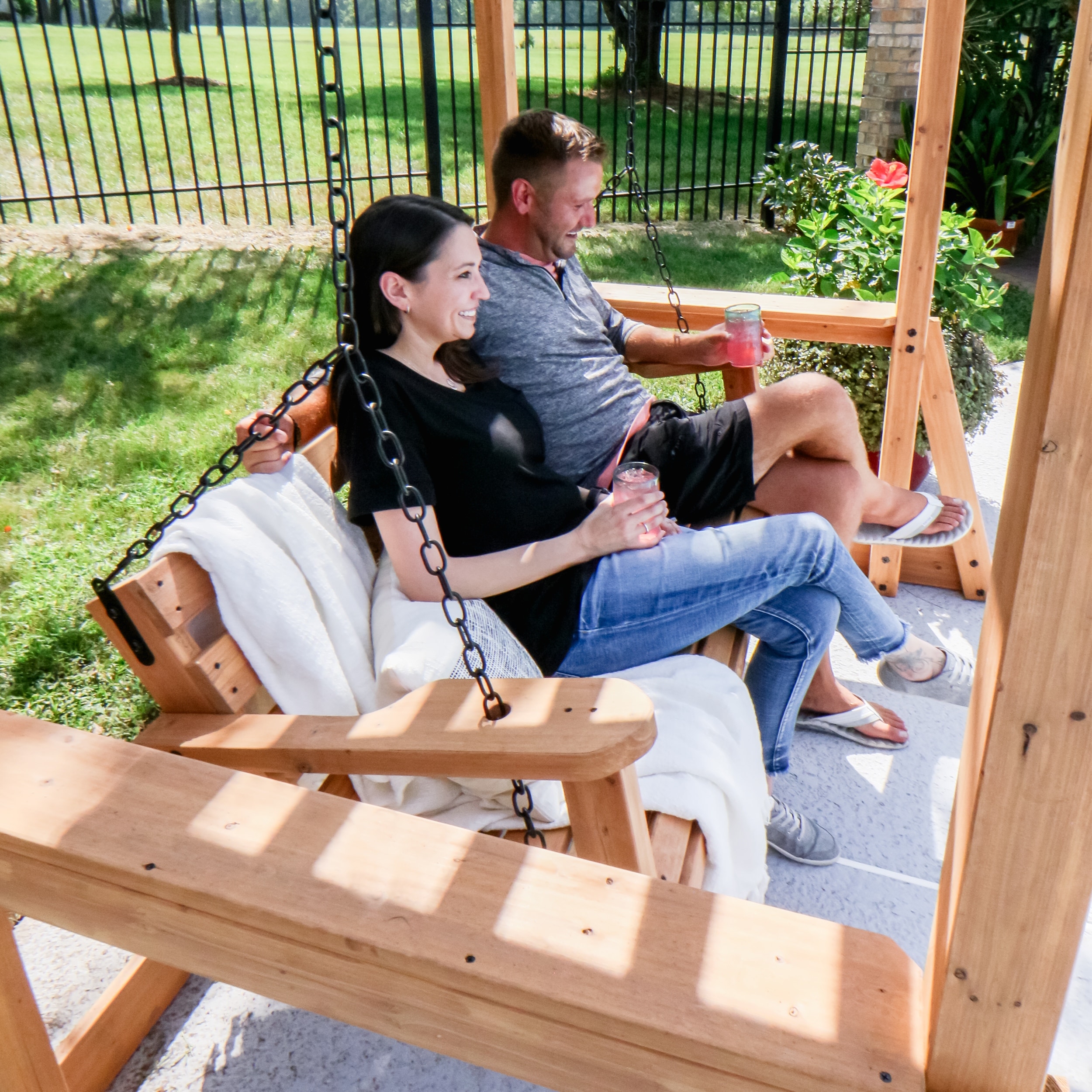 Backyard discovery hanging lounger cheap