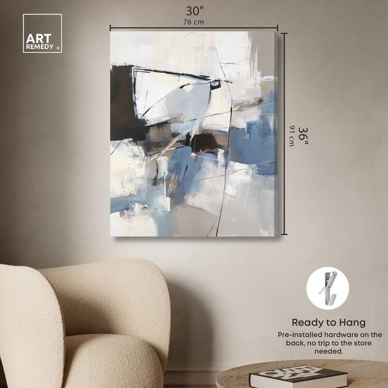 Glimpse of Infinity III Canvas by Art Remedy, Gallery Wrapped