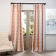 preview thumbnail 20 of 33, Exclusive Fabrics Flambe Striped Pattern Room Darkening Curtain Panel Pair (2 Panels)
