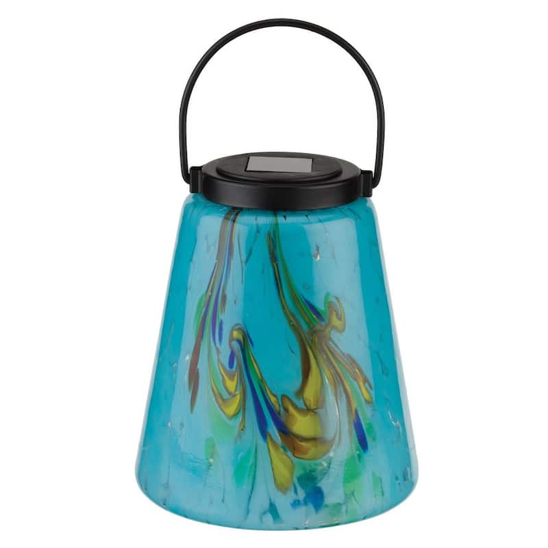Murano Solar Lantern - Blue