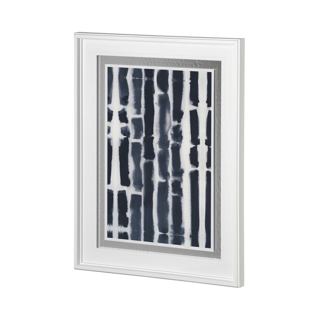 Indigo Lines I Framed Art Print