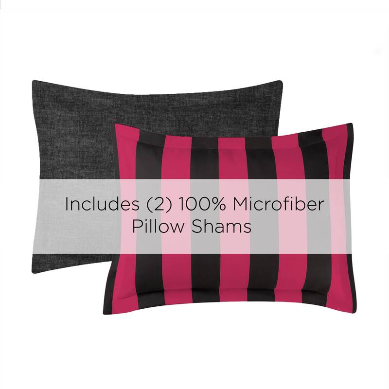 Juicy Reversible Cabana Stripe Bedding Set